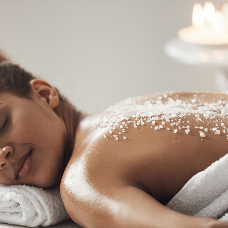 Massage therapy treatment focused on relaxation and muscle tension relief